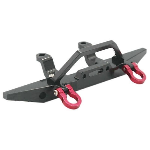 Metallinen etupuskuri MN D90 D91 D96 MN90 MN99S 1/12 RC-auton päivitysosille, musta