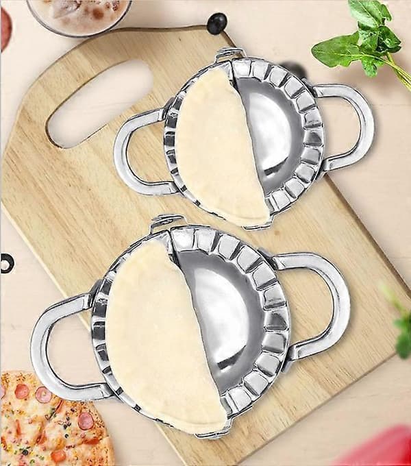Dumplingform i rustfritt stål (10 cm), bakeform, dumplingmaker, kjøkkenutstyr