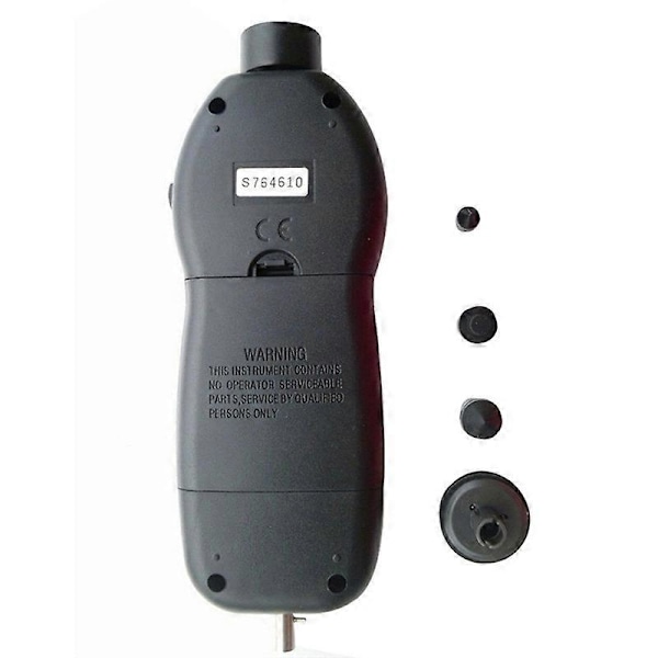 DT2236C Hastighedsdetektor Meter Laser Tachometer DT 2236C LED Digital Optisk Kontakt Tachometer Detekter