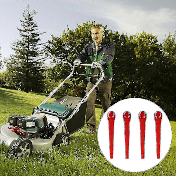 100 st Plastblad för Gardena Grästrimmer