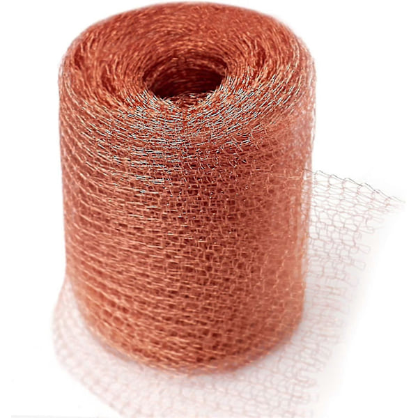 Høykvalitets gnagernetting, 100% kobber, kobberstrikket netting (6 meter)