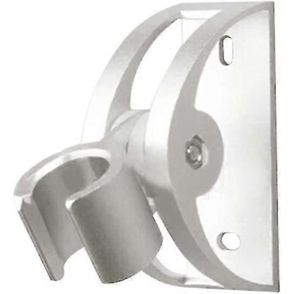Roterende Dusjhodeholder Skinnende Aluminium DIY Baderom Solid Dusjhodeholder