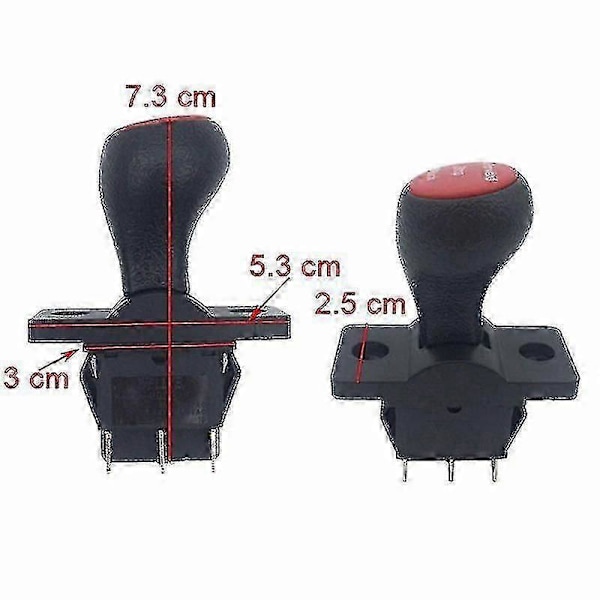 Elektrisk bilbryter for barn, fremover stopp tilbake joystick for barnebil, fotpedal gassbryter RC bil strømbryter