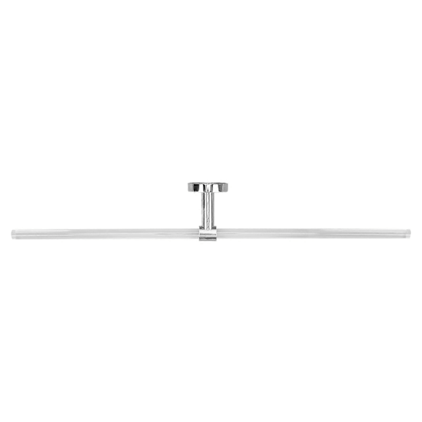 Akryl Badeværelse Håndklædeholder Multipurpose Minimalistisk Let Luksus Vægmonteret Badehåndklædeholder til Hjem Hotel 50cm/19.7in