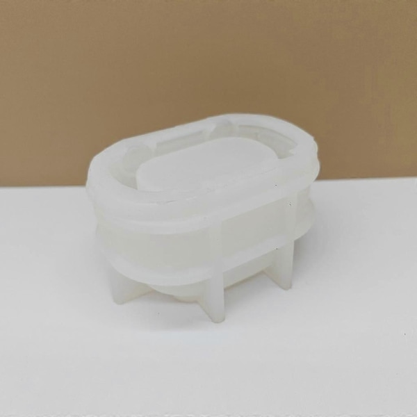 3D Busform Silikone Vaseforme Silikone Cementforme Silikonemateriale til DIY Håndlavet Sukkulent Plante Blomsterpotte