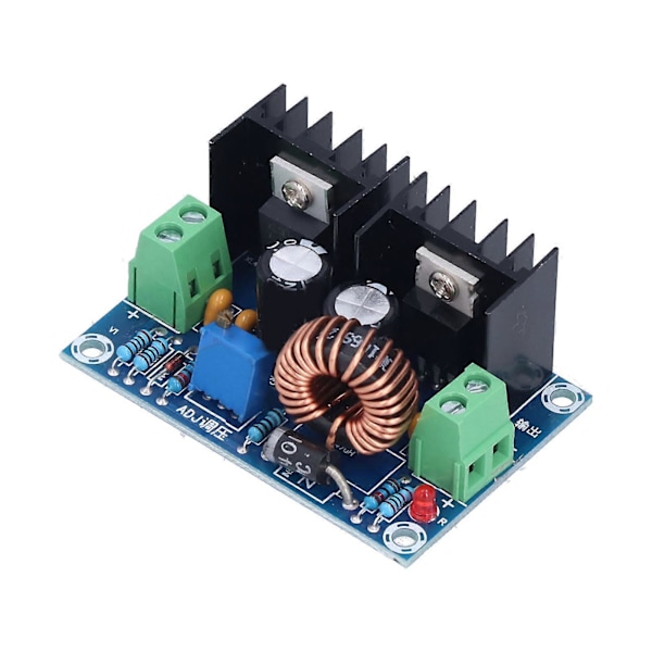 DC Buck Modul Justerbar Strömförsörjningsomvandlare Högeffekts Spänningsstabilisator 8A 200W XHM400