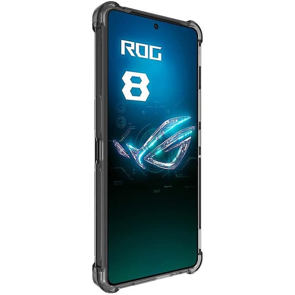 Asus ROG Phone 8 Pro 5G Ultra Robust TPU-etui Sort