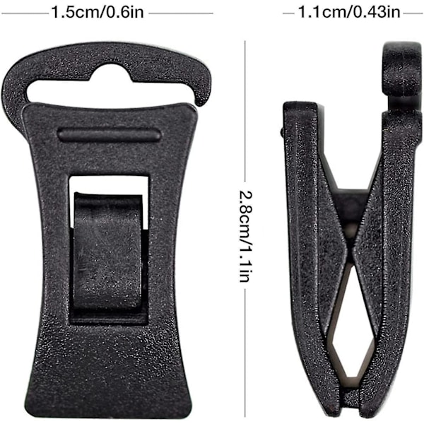 40 st Sock Clips