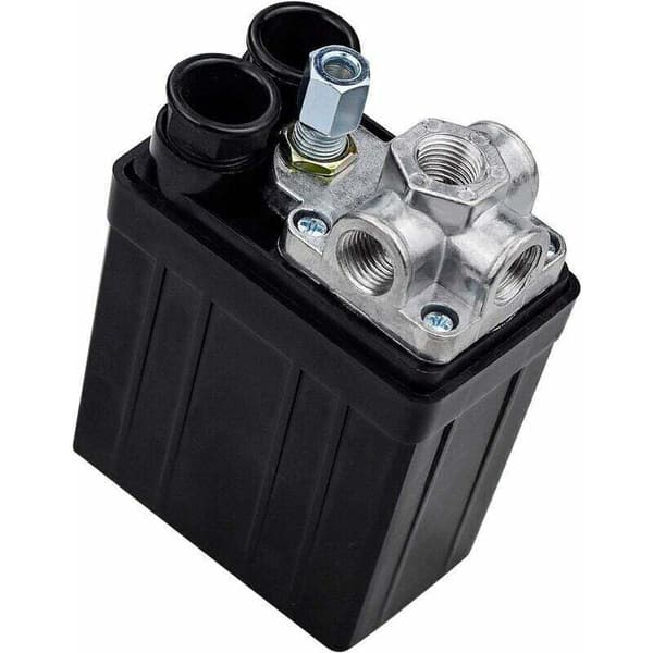 Luftkompressor trykafbryder med 4 udgange 90-120 PSI 240V trykafbryder kontrolventil dele til kompressor