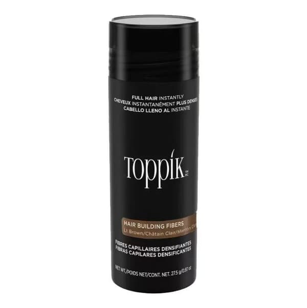 Toppik Medium - 27, - Mörkbrun, för att täcka håravfall.
