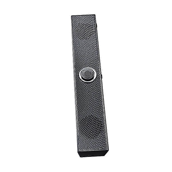PC Soundbar Trådlös Bluetooth Högtalare USB-driven Soundbar kompatibel med TV PC Laptop Gaming Hemmabio Au