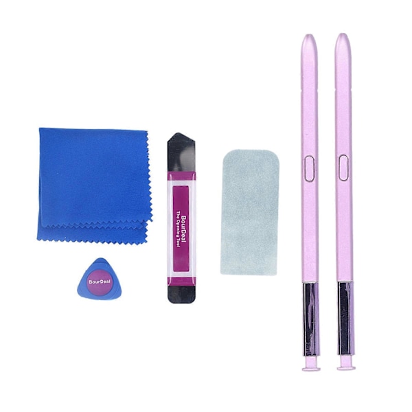 2 stk. Stylus Pen Udskiftning til Galaxy Note 9 Præcis Touch Kontrol Responsiv Mobiltelefon Stylus Touch Screen Penne Lilla