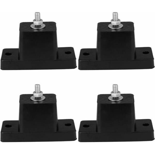 Set med 4 vibrationsdämpande gummifästen/luftkonditioneringsfästen