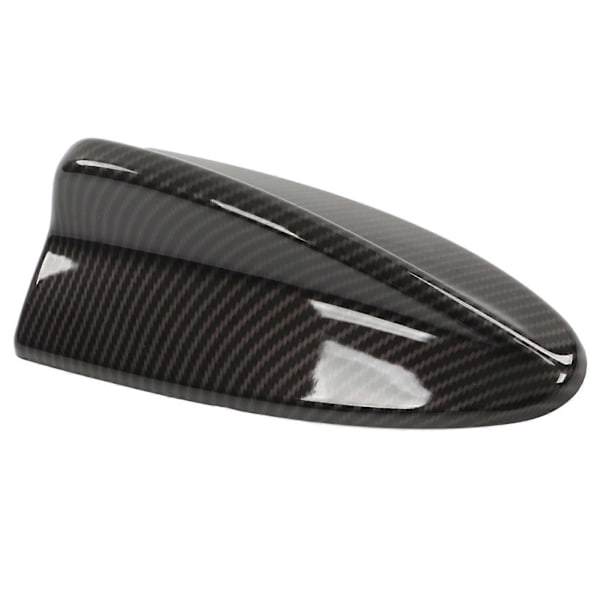 Hajfinne Antenne Cover Trim Dekoration i Kulfiberstil Radio Signal Base kompatibel med 3 Serie E90 2005-2011