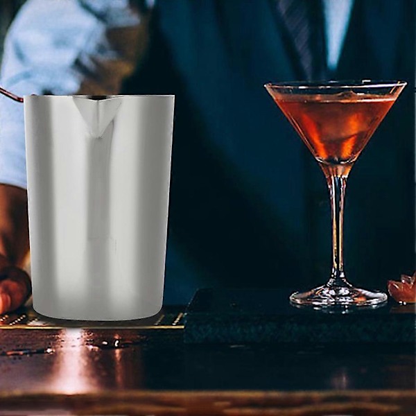 Cocktailshaker i rustfrit stål, mixer, drikkeglas, bartender DIY-værktøj