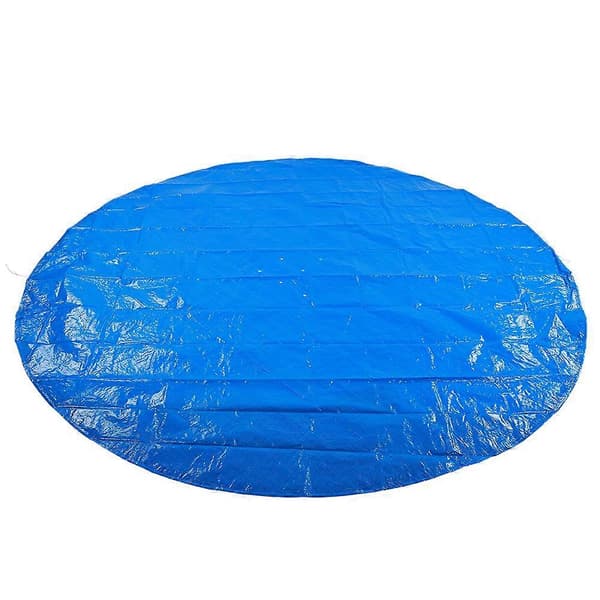 Rund Form PE Vattentät Regn Dammtät Poolskydd Skyddsduk Tillbehör 210cm Diameter