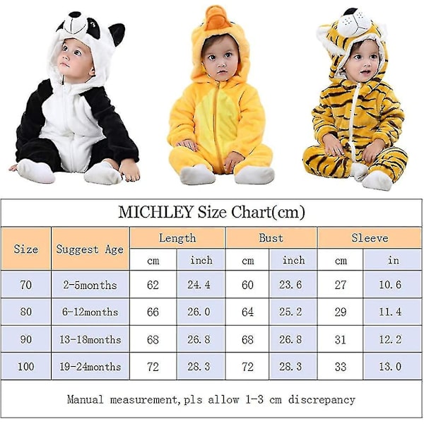 Unisex baby Vinter Höst Flanell Huva Romper Cosplay Jumpsuit Hög kvalitet Duck 2 5 Months