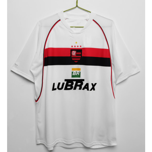 2002 års borta Flamengo retro jersey tränings T-shirt Beckham NO.7 L