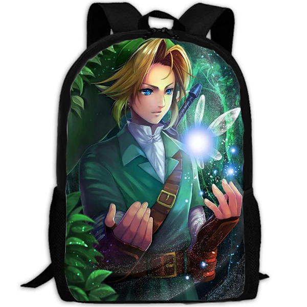 Spel The Legend of Zelda Breath of The Wild Barnryggsäck Kawaii Fritid Kindergarten Student Skolväska Bokväska Barnpresent style 2