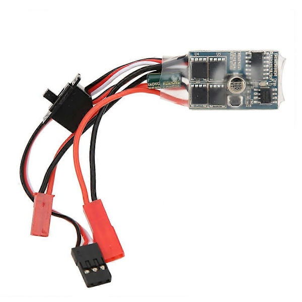 30A 4-8V ESC Tovejs RC Motor Hastighedsregulator til 1/16 1/18 1/24 Bil Båd Med Bremse