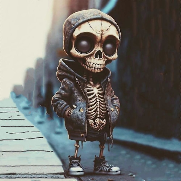 Halloween Luuranko Nukke Hartsi Koriste, Hienot Luuranko Figuurit
