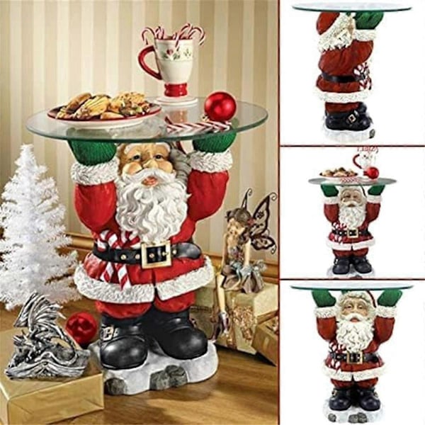Jultomte Snackbricka Ställ Rolig Julparty Dekoration
