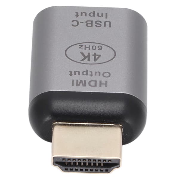 JORINDO Type C til HD Multimedia Interface Adapter 4K ved 60HZ med Aluminiumskal Video Converter (Type C Hun til HD Multimedia Interface Han JD0760)
