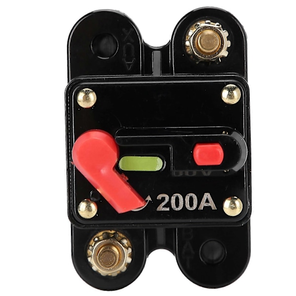 12-24V DC Strømbryter Sikring Inverter med Manuell Reset for Bilstereo Båt Lastebiler 150A