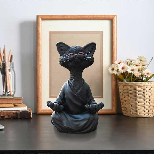 Meditations Resin Figur Hjemmeindretning