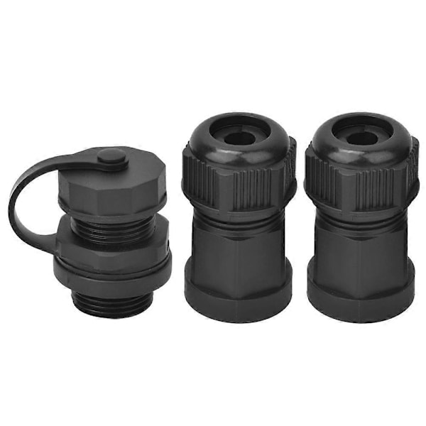 IP67 Vanntett RJ45 Hunnkontakt CAT5/6 Nettverkskabel Sokkelkontakt (Kjerne 2 Hus)