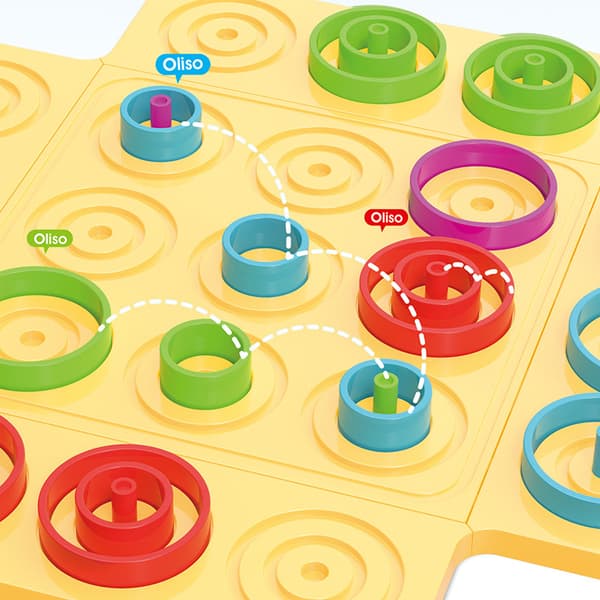 O-formad Oliso Ring Schackspel Förälder-barn Interaktivt Spel Multiplayer Barnleksak