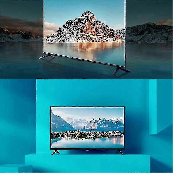 Universal TV-Stativ, Bordplade TV-Stativ Base Udskiftning, TV Base Fodstativ Ben 17mm-20mm