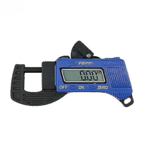 Digital tjockleksmätare 0,01 mm Mini urtavla tjockleksmätare Meter Kolfiberkomposit Meter Bredd Mätningsverktyg