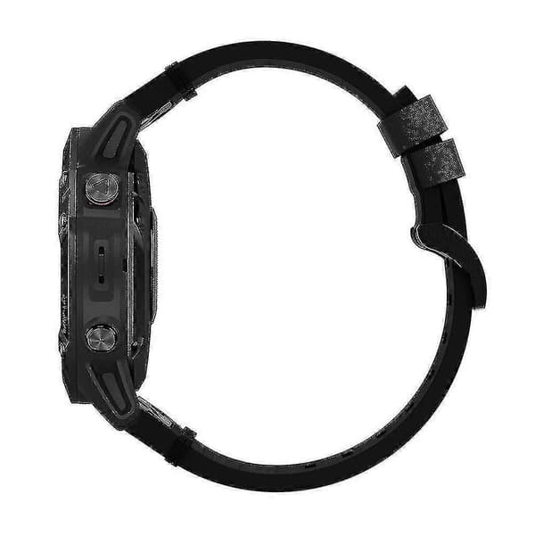 Udskiftningslæderrem til Garmin Fenix 6