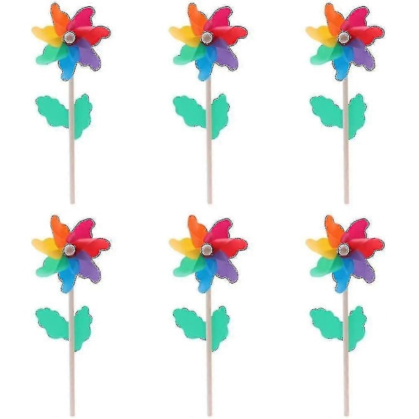10 Stykker Vindklokker Vindmølle Vindmølle, 12cm