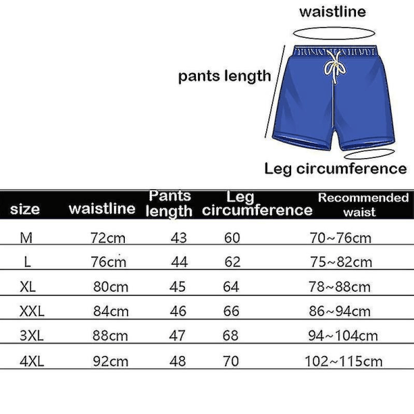 Snabbtorka badshorts för män i enfärgade lösa badshorts style 1 L