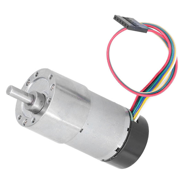 JGB373530 DC12V Encoder Metallväxelmotor Hastighetsreduktion Hög Torsion Encoder Växelmotor 167RPM