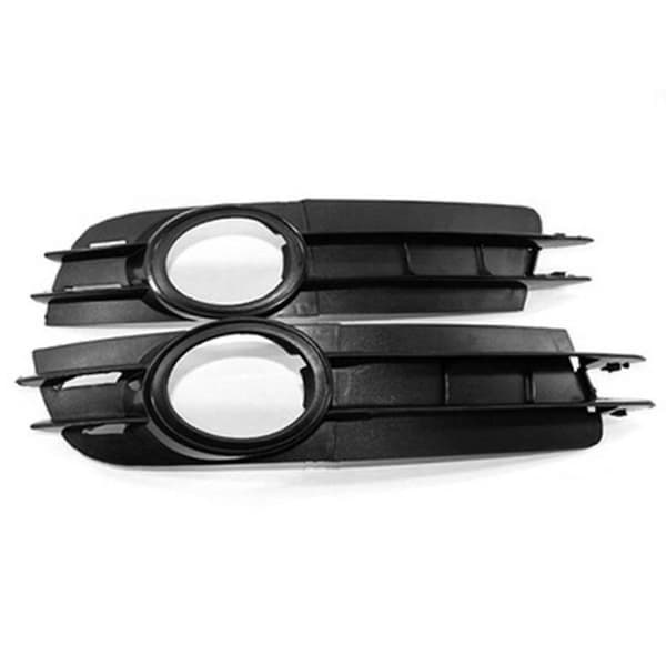 2x Front Tåkelys Lampe Grill For - A6 Og A6 C6 2005 2006 2007 2008 4f0807681a 4f0807682a-jie