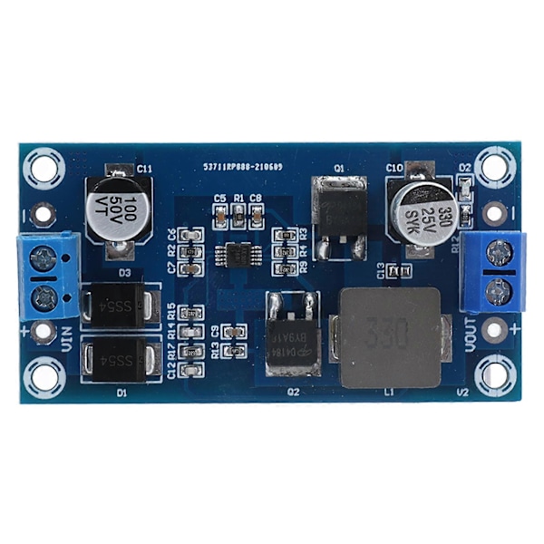 DC till DC Buck Modul 16-36V Ingång 12V Utgång Spänningsregulator Konverteringskort 6A 75W