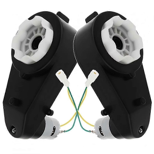 2 stk. Rs555 Børne Elbilsmotorer 24v 40000rpm Børnebilhjul DC Motor Til Fjernstyret Bil