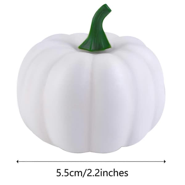 Pakke med 12 Mini Græskar Mini Græskar Efterårshøst Græskar Skum Græskar Halloween, Thanksgiving