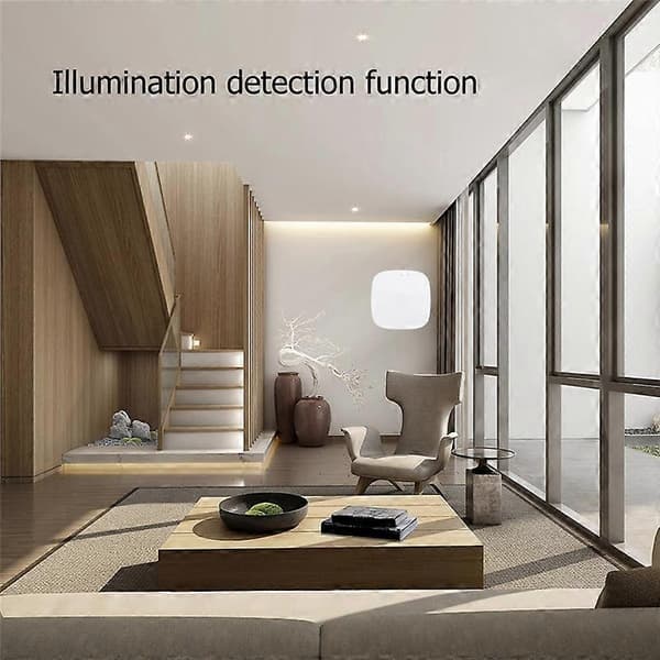 Tuya WiFi mmWave Sensor för mänsklig närvaro med Luminans MicroVågsradar Detektion PIR Rörelsesensor
