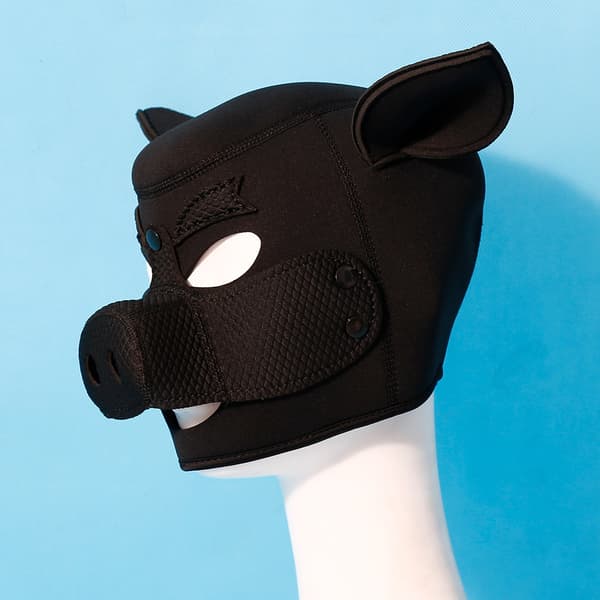 Ny Gris Hoved Maske Kostume Rekvisit, Sort