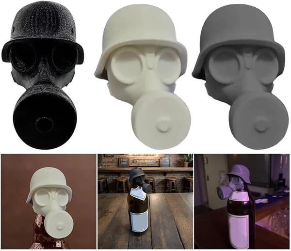 Ny utomhus ölflaskkapsyl Kreativ heminredning för ölflaskkapsyl, 1-pack Gray