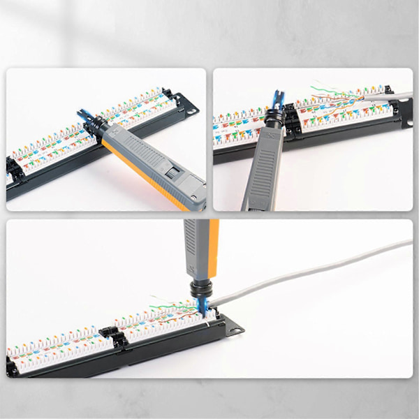 Punch Down Verktøy Impact Professional for CAT5 CAT6 Nettverkskabel Punching Reparasjonsutstyr