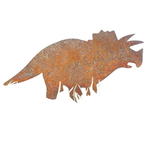Metall Dinosaur Gjerdepåle Topp, F
