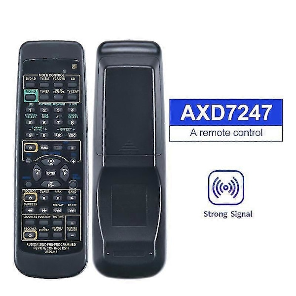 Fjernkontroll kompatibel med Pioneer Receiver AXD7247 R VSX-D510 VSX-D209 VSX-D409 D511 Vsx D510