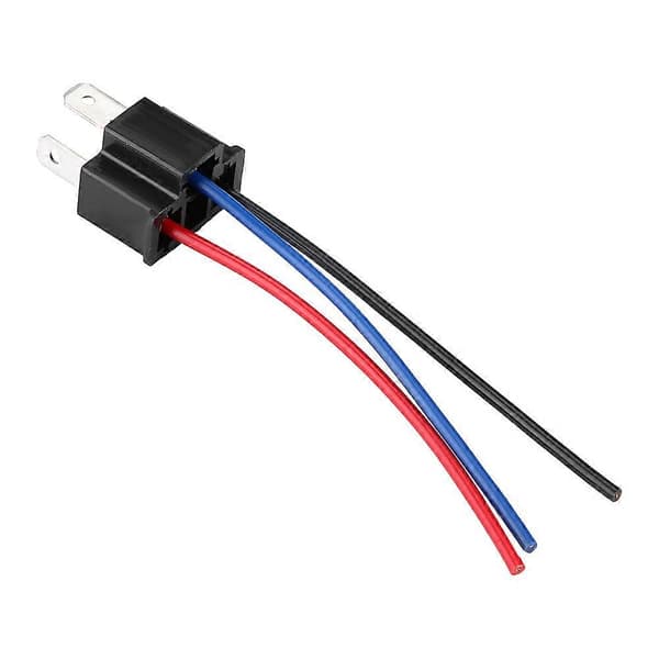 Keramisk 5-Pin Bil Kabelhärva Relä Sockel 30-100A