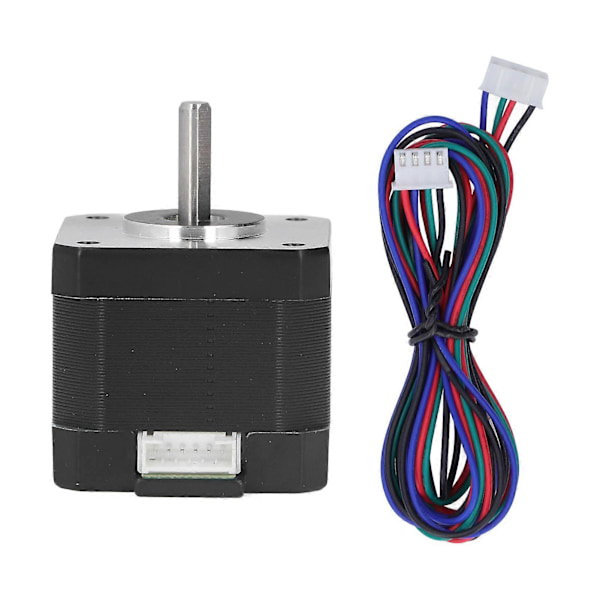 3D Printer Stepper Motor 42 Trin 0.42N.m 2 Faser 4 Ledninger 1A 4.5V DC Tilbehørsdel