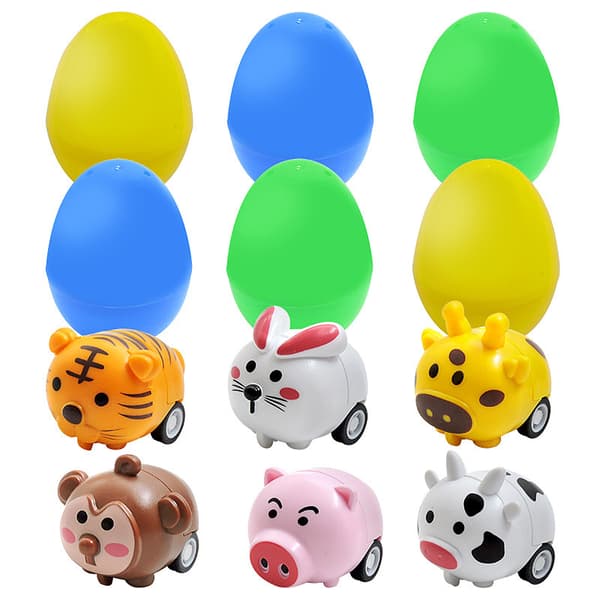 Påsköverraskningsägg DIY-presentpaket för barn - Stressavlastningsleksak A